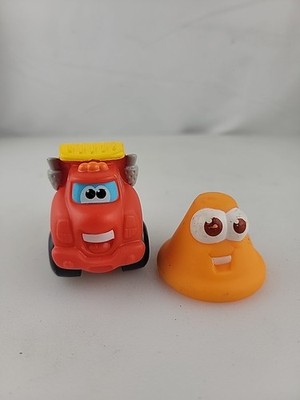2008 Tonka Hasbro Dump Truck Chuck & Friends Tumblin  Chuck And Traffic Cone 
