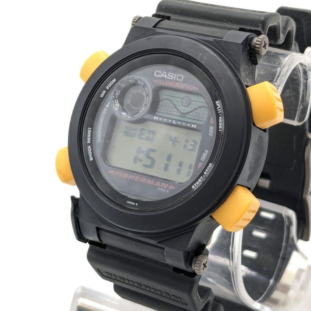 Casio G Shock DW8600 FISHERMAN Vintage Wrist 21.5cm 8.5in Case