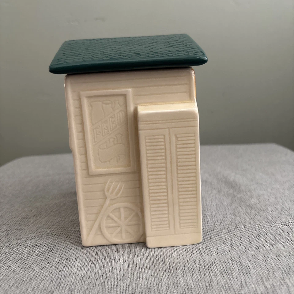Tarro de galletas de cerámica Avon General Store McConnell's Corners 1982 Japón Foto 4 de 4