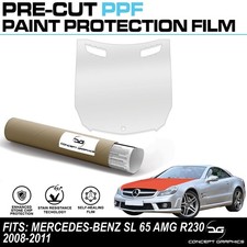 Voll Motorhaube Steinschlagschutz PPF Lackschutzfolie für Mercedes SL 65 AMG R230 Voll Motorhaube Steinschlagschutz PPF Lackschutzfolie für Mercedes SL 65 AMG R230