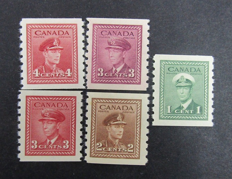 nystamps Canada Stamp # 263-267 Mint OG NH/H           L10x688