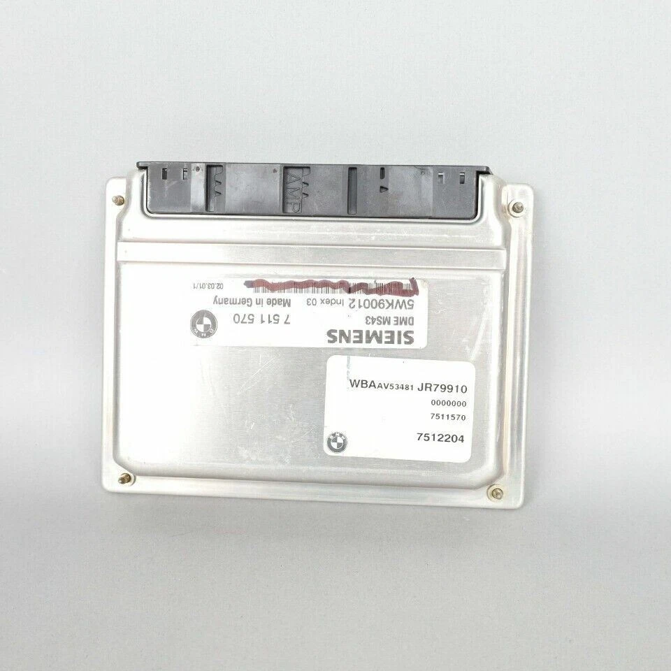 BMW 330xi 2001 módulo de computadora de motor ECU ECM DME usado OEM Foto 4 de 4