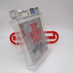 NES Nintendo GOLGO 13: TOP SECRET EPISODE - ROUND SOQ WATA GRADED 9.4 A+ Sealed!