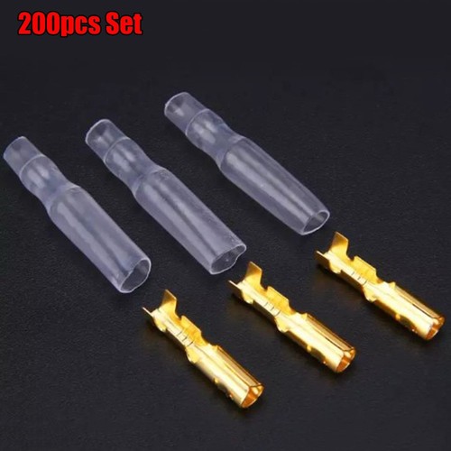 200 Stück 3,9 Mm Stecker Buchse Kabelanschluss Buchse Classic Terminal Zubehör - Photo 15/21