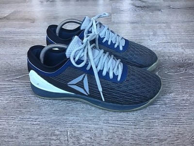Reebok CrossFit Nano 5.0 Shoes Mens 9 Custom Gray Blue Sneakers Gym CJ9795