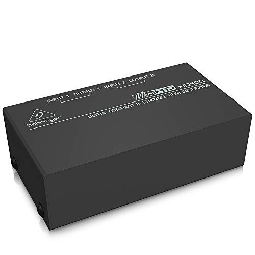 Behringer AC hum remove ground loops eliminate 2ch MICROHD HD400 - Photo 2 sur 5