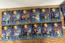 Gerry Anderson&rsquo;s Space Precinct 2040 Complete set 3.75&rdquo; Action Figures 1994 RARE