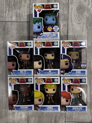 Funko Pop! Vinyl: The New Adventures of Captain Planet - Funko Bundle