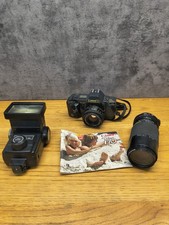 Canon T70 35mm Camera With Canon Zoom Lens FD 50mm FOR PARTS UNTESTED