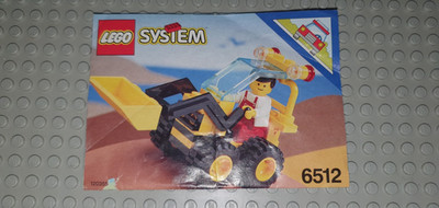 Nur Anleitung! Ohne: LEGO System Classic Town Baustelle 6512 Landscape Loader