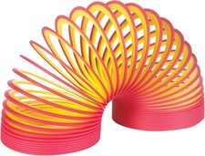 POOF Neon Plastic Slinky Original