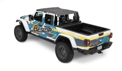 #ad Bestop 52614 35 Header Extended Safari Style Bikini Top Brand New $95.00