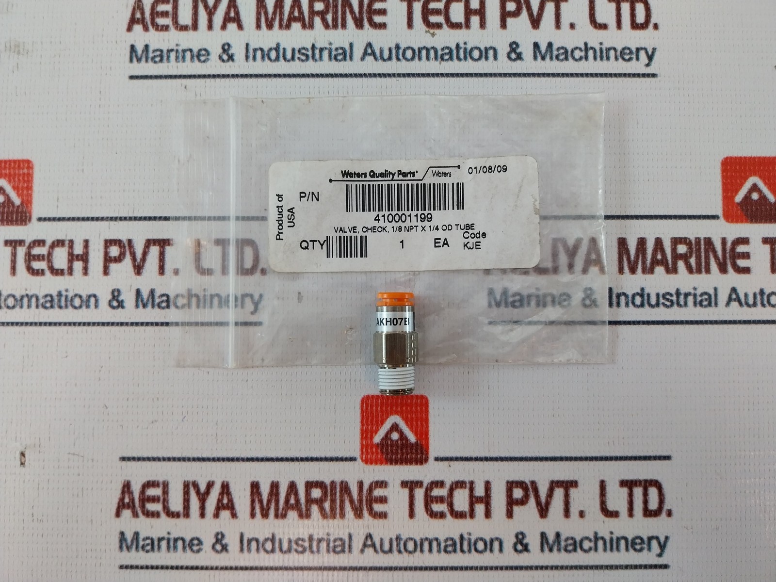 Lot of 5X SMC AKH07B Pneumatic Check Valve