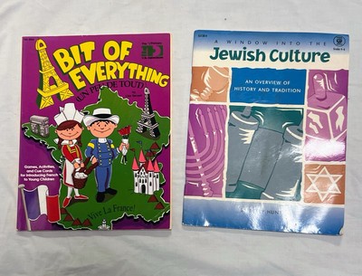 A Bit of Everything French and Jewish Culture Homeschool Lot Workbooks (BS1S1)