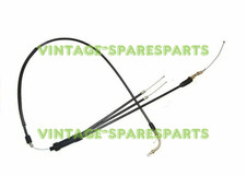 Fit for Yamaha Rd350 Rd250 Throttle & Pump Cable Black