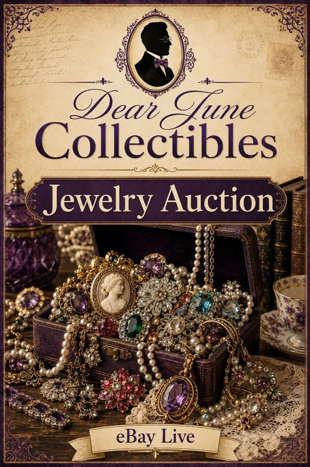 Dear June Collectibles Vintage Costume Jewelry Live Sale
