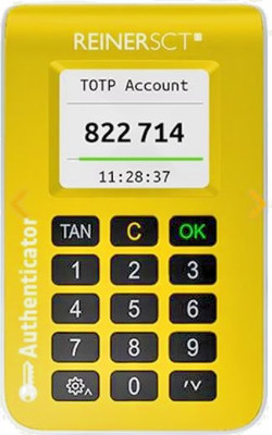 Reiner SCT Authenticator 2FA TOTP Hardware Token Offline Sicherheit