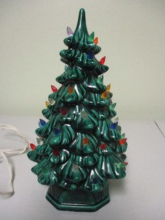 Vintage 12" Ceramic Christmas Tree
