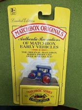 1992 Matchbox Originals Aveling Barford Road Roller No. 1 NEW Miniature Repro