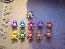 Vintage Kenner 1980  s Care Bears With cousins Posable Lot