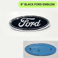 2005-2007 Ford F250 F350 Super Duty Front Grille Black Ford 9 Inch Emblem New 2005-2007 Ford F250 F350 Super Duty Front Grille Black Ford 9 Inch Emblem New