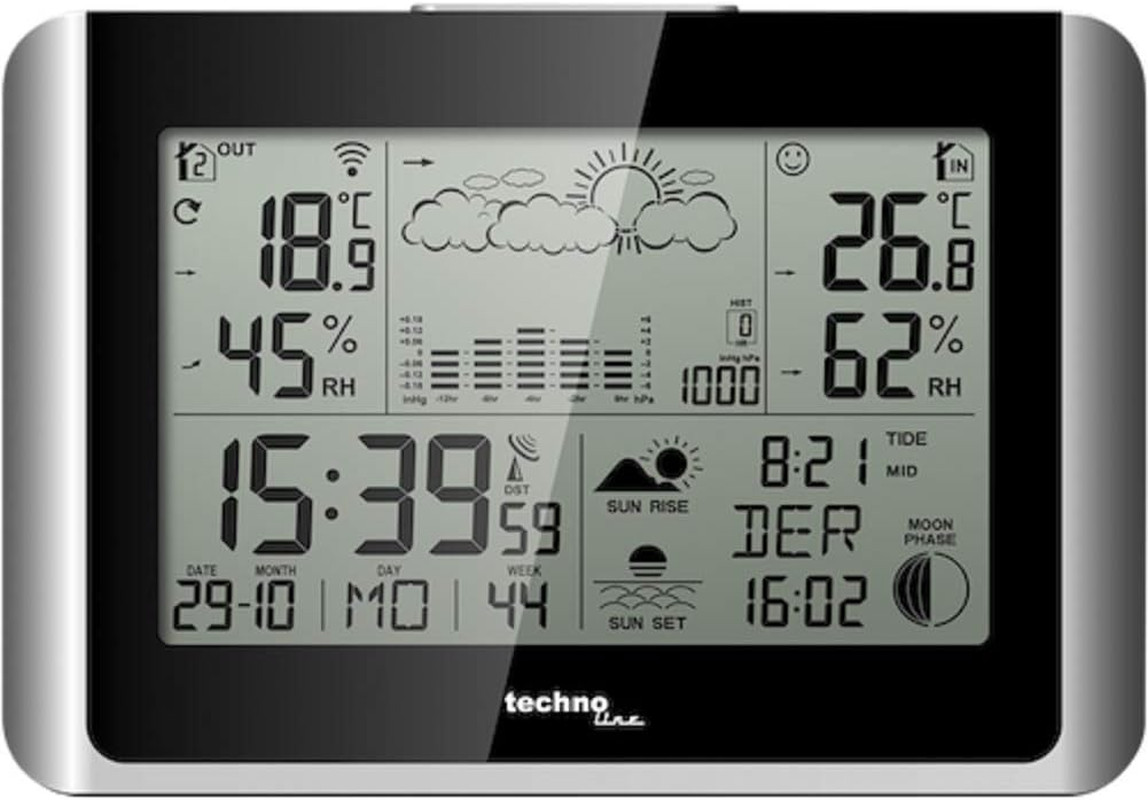 Technoline WS 6767: Design Moderno e Meteo Wireless ad Alta Precisione
