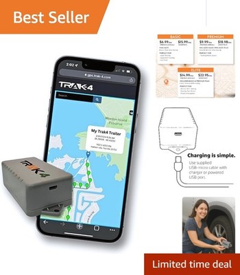 Ultimate Waterproof GPS Tracker - Long Battery Life & Global Asset Tracking