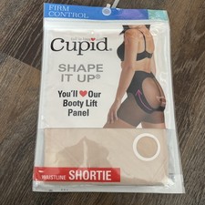 CupidShape It Up Shapewear Underwear Womens SMALL Firm Control Waistline Shortie