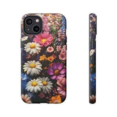 Spring Colorful Flowers | Phone Ink Case for iPhone / Galaxy / Pixel