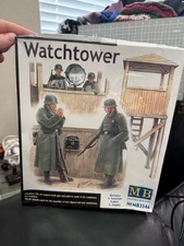 Master Box Watch Tower with 4 Figures Figure Model Building Kits (1:35 Scale)