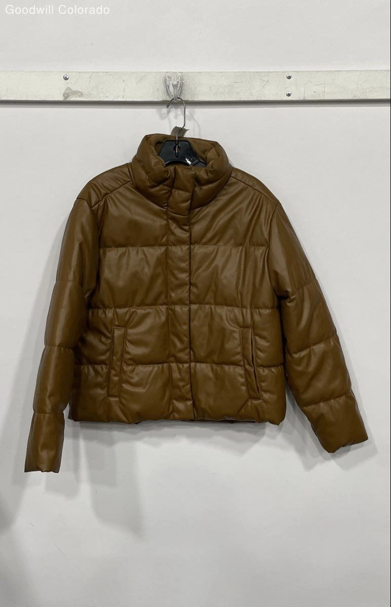 Doudoune GAP Femme Taille L – Marron – Légèrement Usée Mais Top !