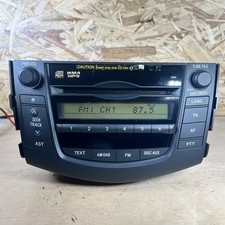 TOYOTA RAV 4 III A3 Music Radio CD Player Head Unit 86120-42280 Working