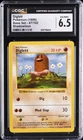 1999 POKEMON BASE SET SHADOWLESS #47/102 DIGLETT CGC 6.5