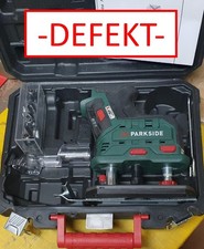 Parkside Oberfr&auml;se Set POFA 12 mit 6 Fr&auml;sbits -- OHNE Akku & Ladeger&auml;t DEFEKT !