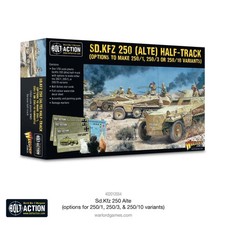 BOLT ACTION Sd.Kfz 250 Alte Half-Track - German - Options 250/1, 250/3 250/10