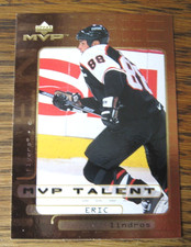 Eric Lindros 1999-00 Upper Deck MVP #MVP4 MVP TALENT Insert hockey cards FLYERS