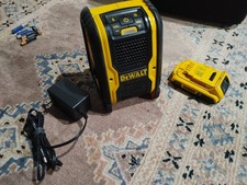 Dewalt DCR006 Bluetooth Speaker 20V  12V Cordless, AC Corded TESTED w/ Battery