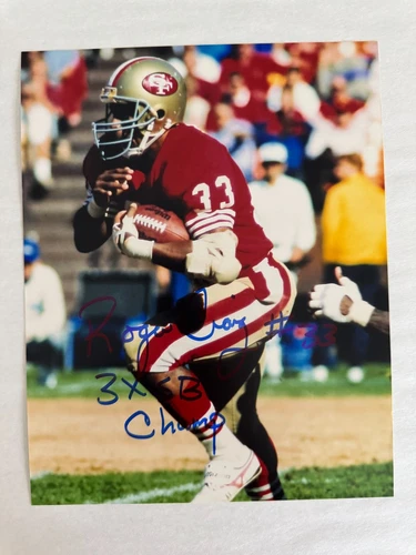 Roger Craig signed SAN FRANCISCO 49ERS 8 X 10 photo