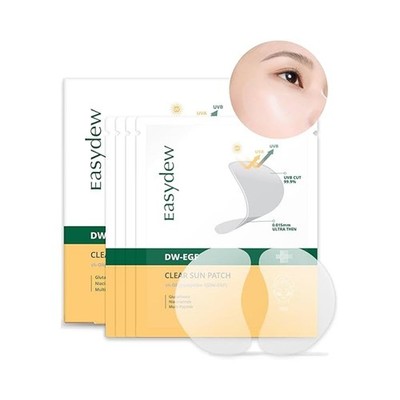 DW-EGF Peptide Clear Patch - Outdoor UV Block Ultra-Thin Transparent Sun Patc...