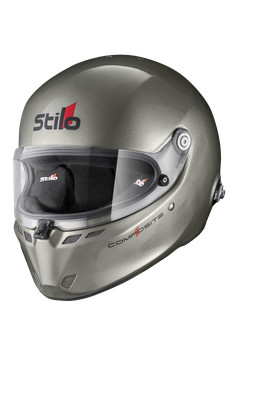 Stilo AA0810AF2V63 ST6 FN Composite Racing Helmet Silver 2X-Large (63CM)