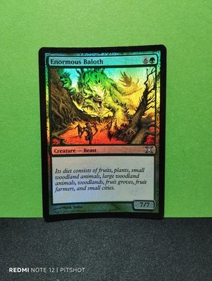 FOIL Enormous Baloth / Gewaltiger Baloth - MTG Magic