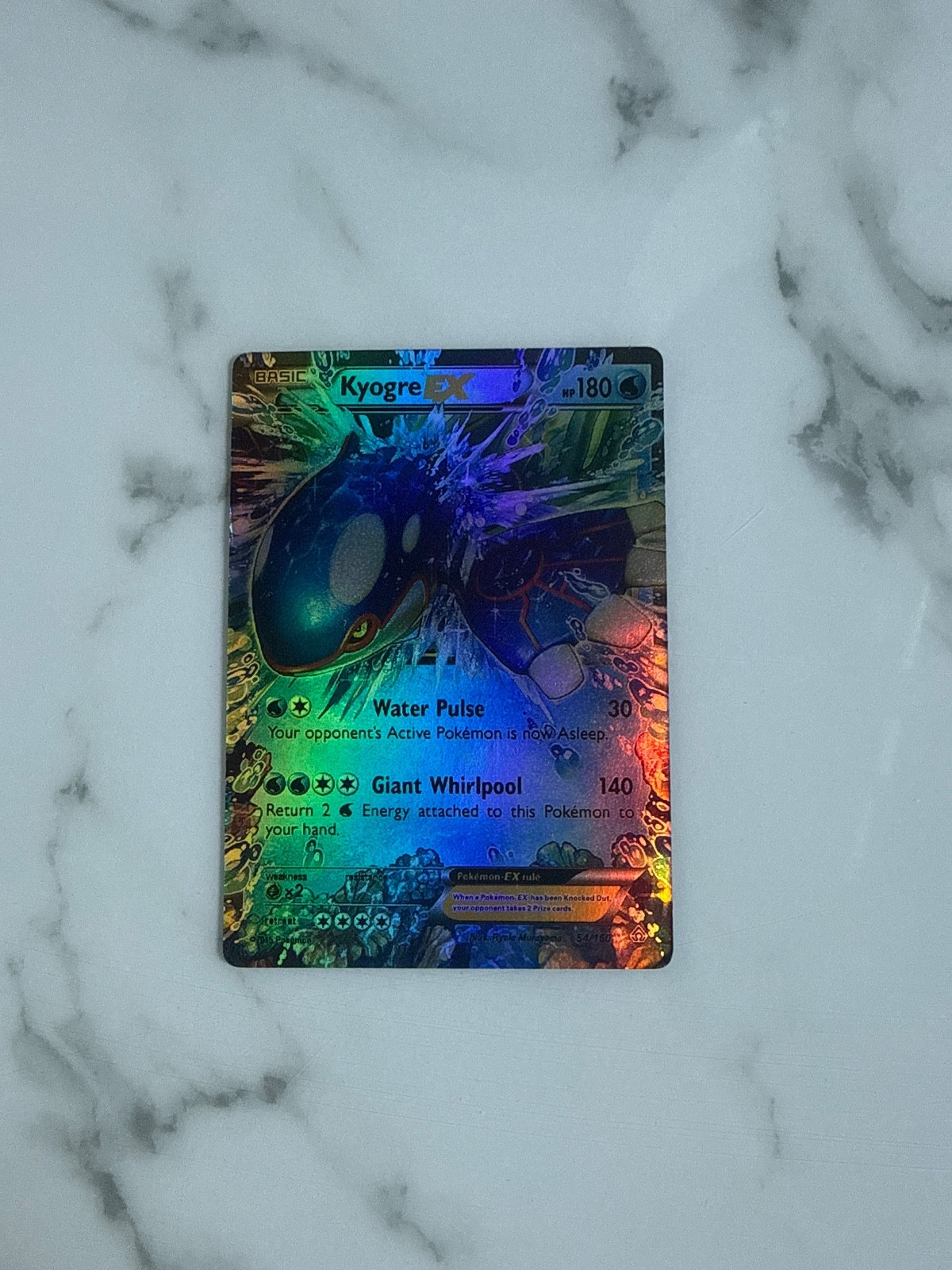 Kyogre EX 54/160 XY - Primal Clash Holo
