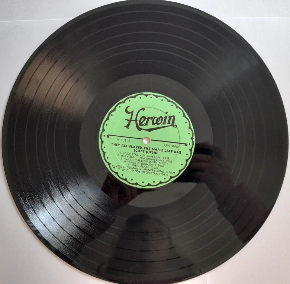 They All Played The Maple Leaf Rag (Herwin Records 401) US Jazz Vinyl Import - Image 4 of 4