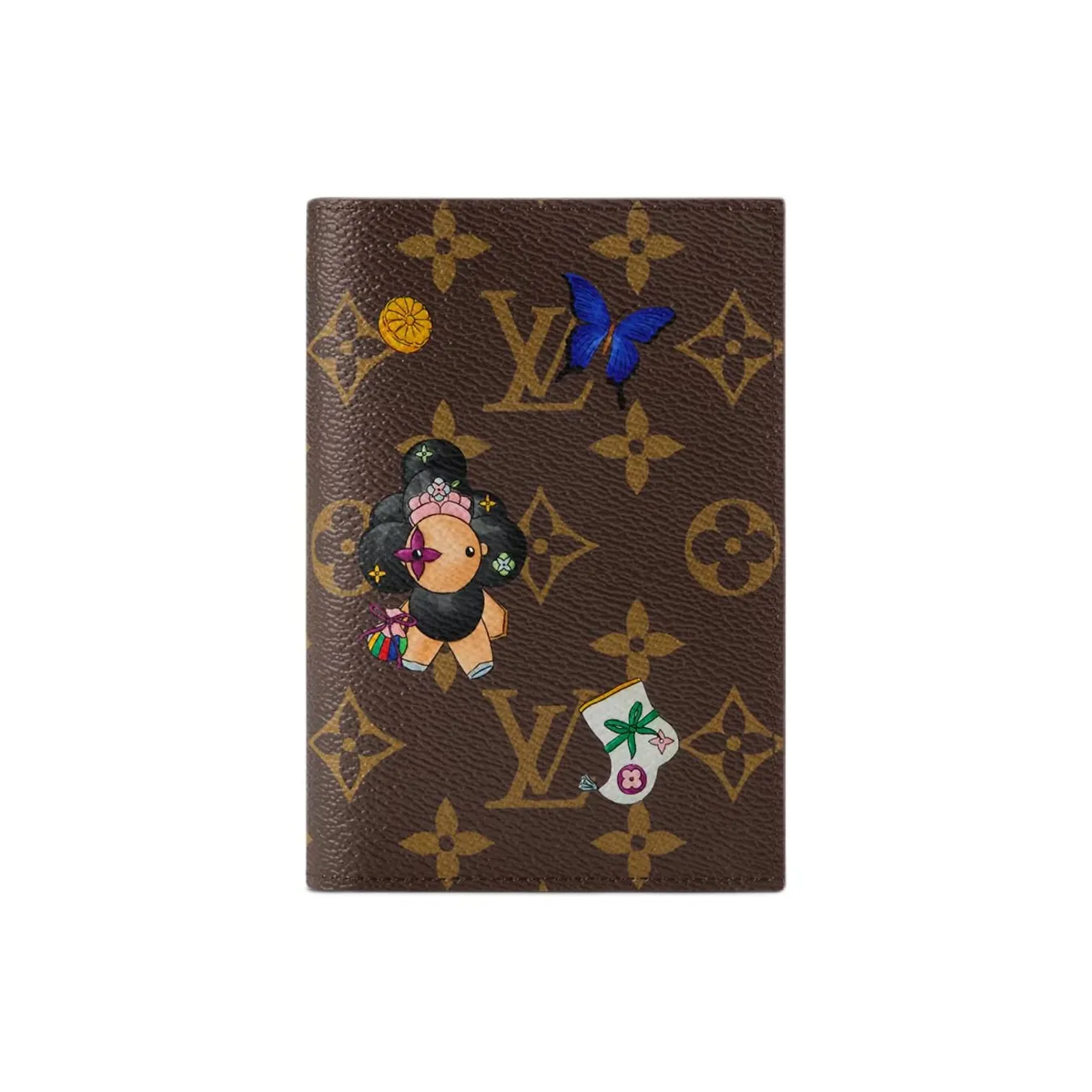 LOUIS VUITTON Limited Edition Artificial Leather Passport Bag for