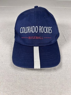 Denver Mattress Co. Colorado Rockies MLB Baseball Cap Navy White