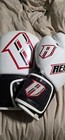 Revgear Sparring Training Boxing Gloves 16 oz White Black Red — photo 2