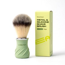 Leaf Grooming Brush, Metal and Silicone Handle with Measuring Cup for Use w...
