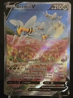 Beedrill V (Alternate Full Art) 161/189 Pokemon TCG Swsh10: Astral Radiance Holo | eBay Beedrill V (Alternate Full Art) 161/189 Pokemon TCG Swsh10: Astral Radiance Holo | eBay