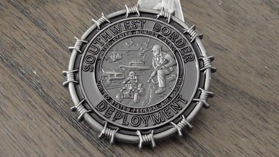 Federal Air Marshal FAM FAMs Southwest Border Deployment Challenge Coin #30