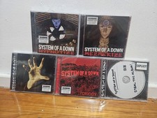 System Of A Down Album Lot of 5 | All Brand New & Sealed SOAD